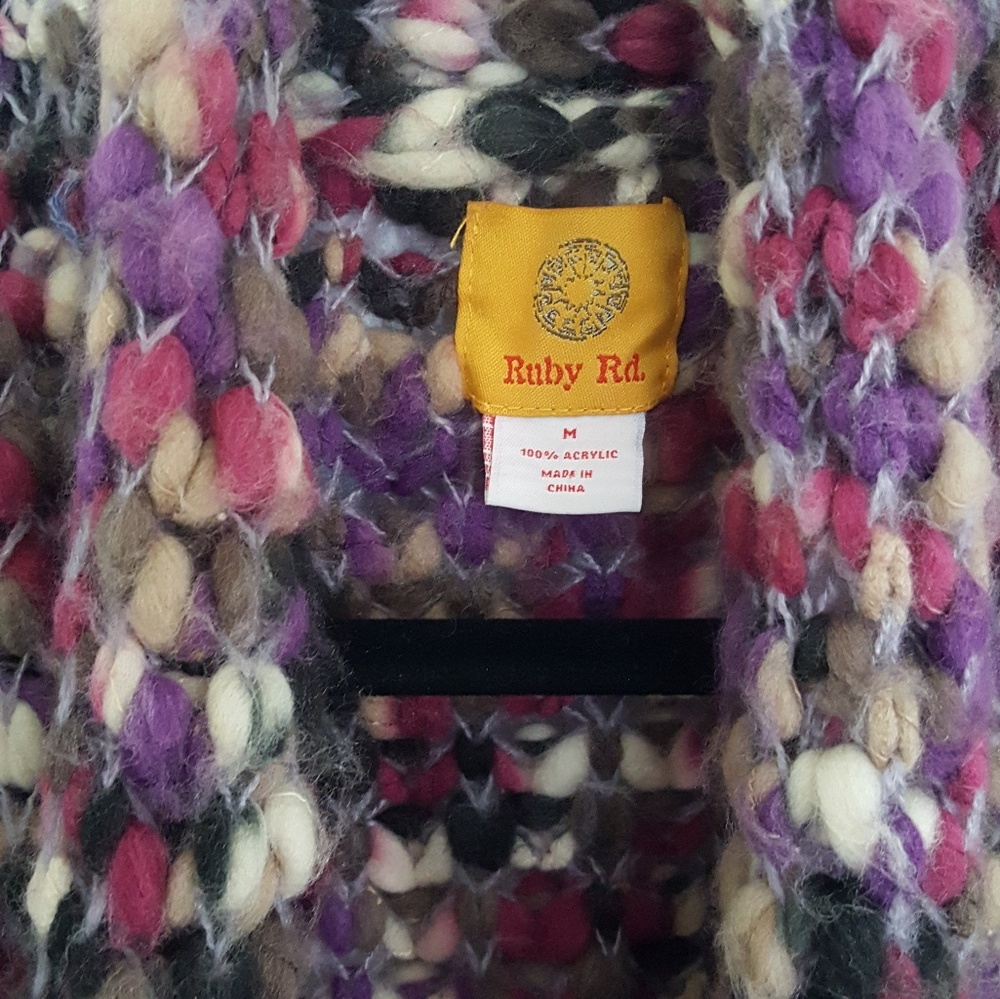 Ruby Rd. Sweater. Sz M - Picture 2 of 6